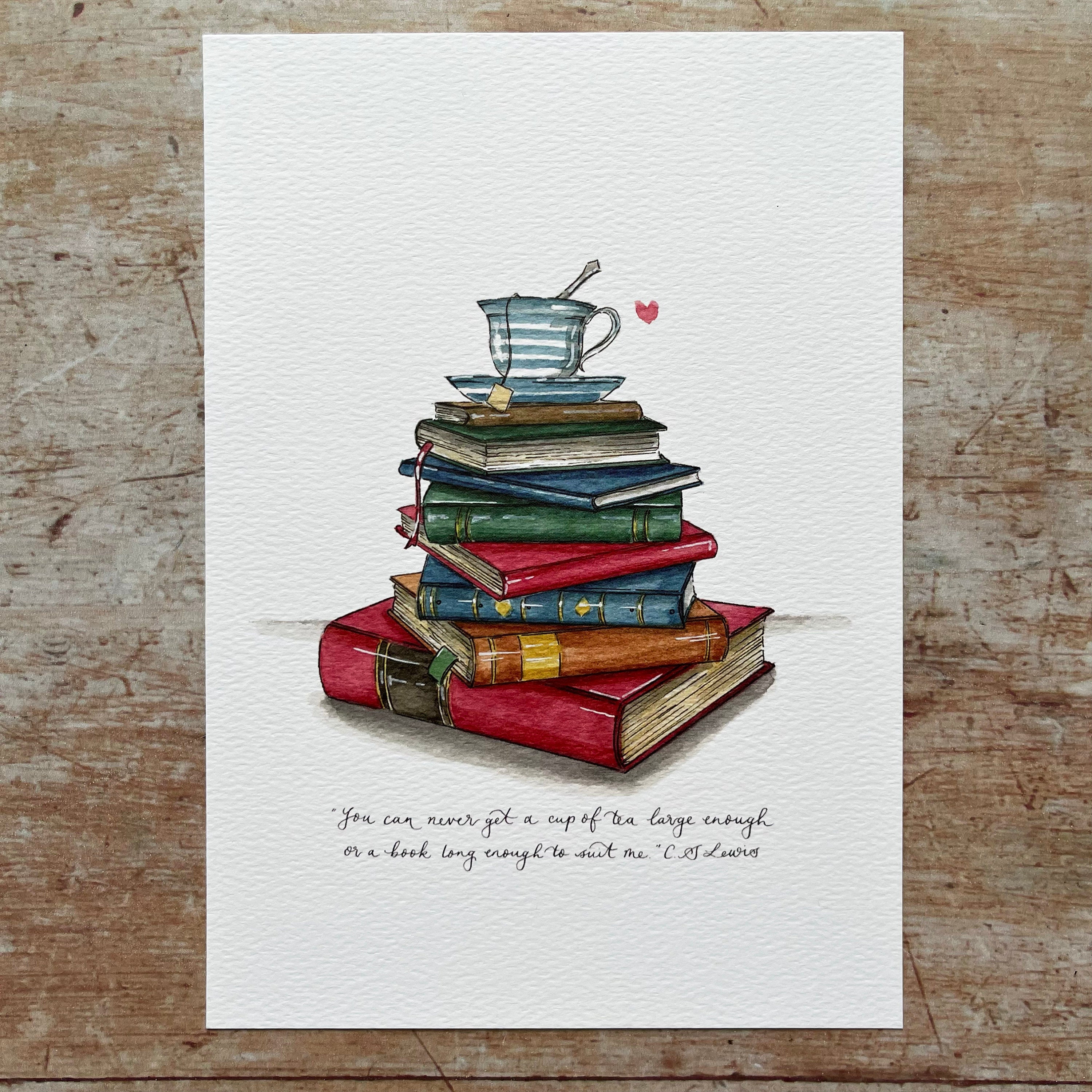Book Art Print