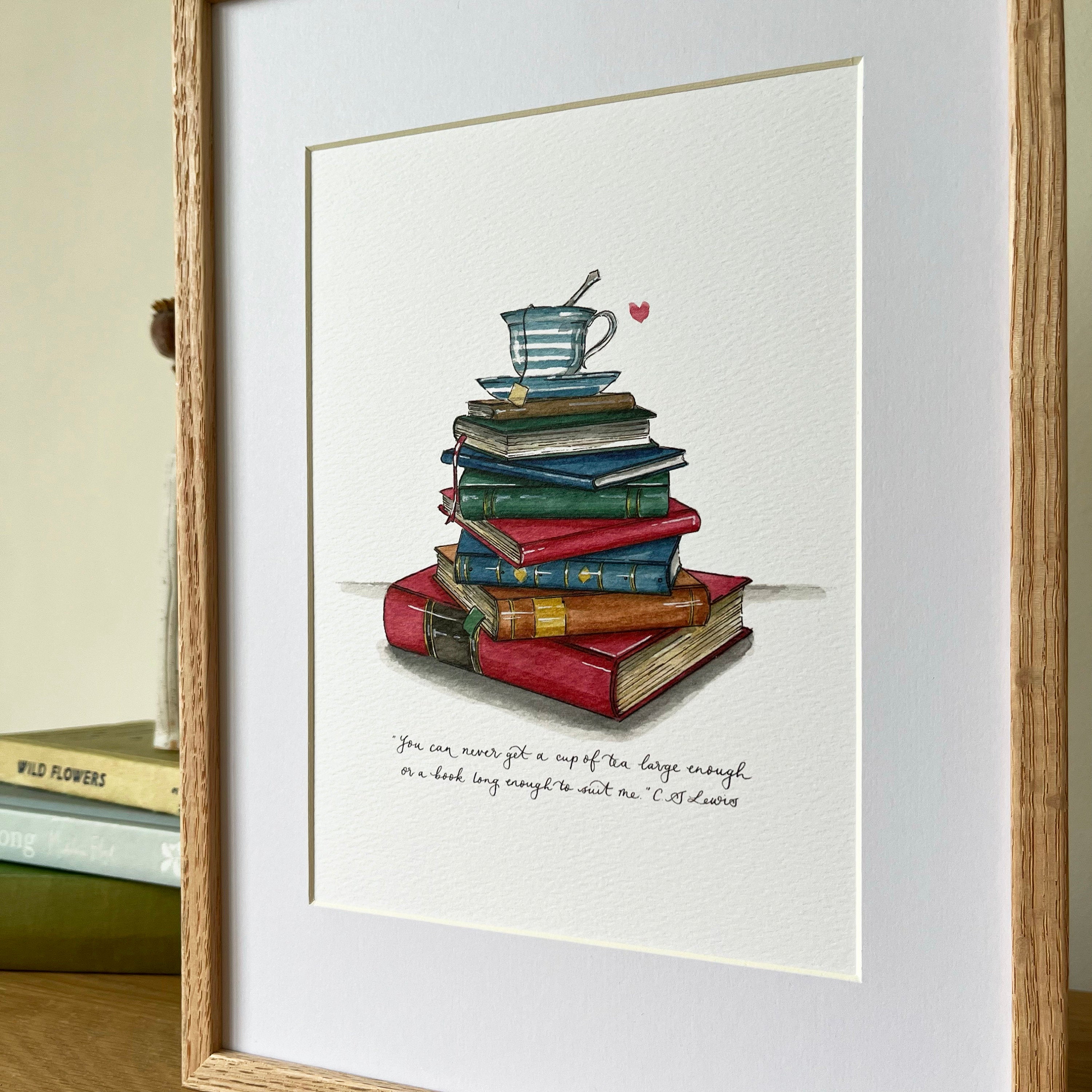 Book Art Print