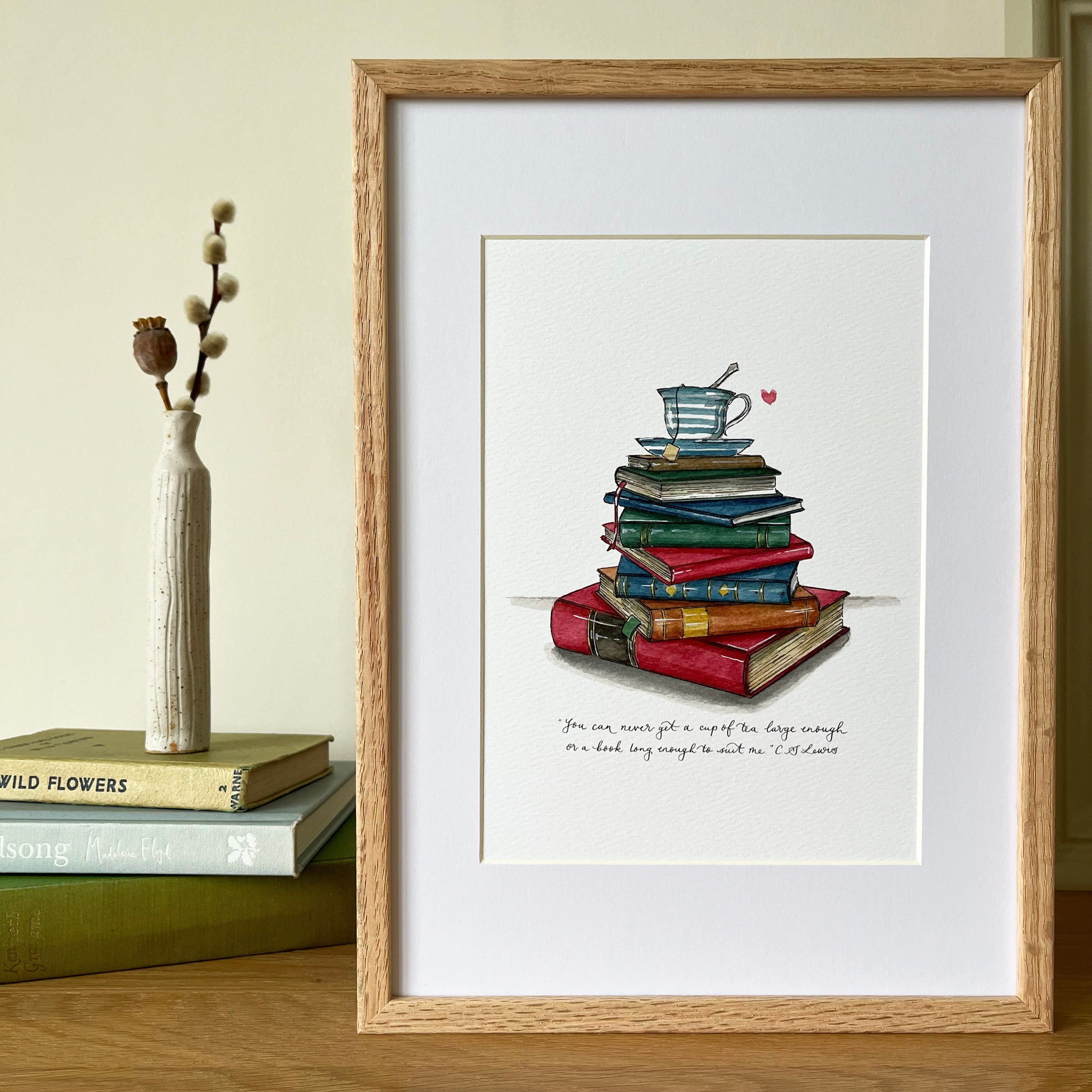 Book Art Print