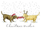 Christmas Wishes Dog Card