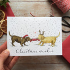 Christmas Wishes Dog Card