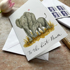 Elephant to the best mum card