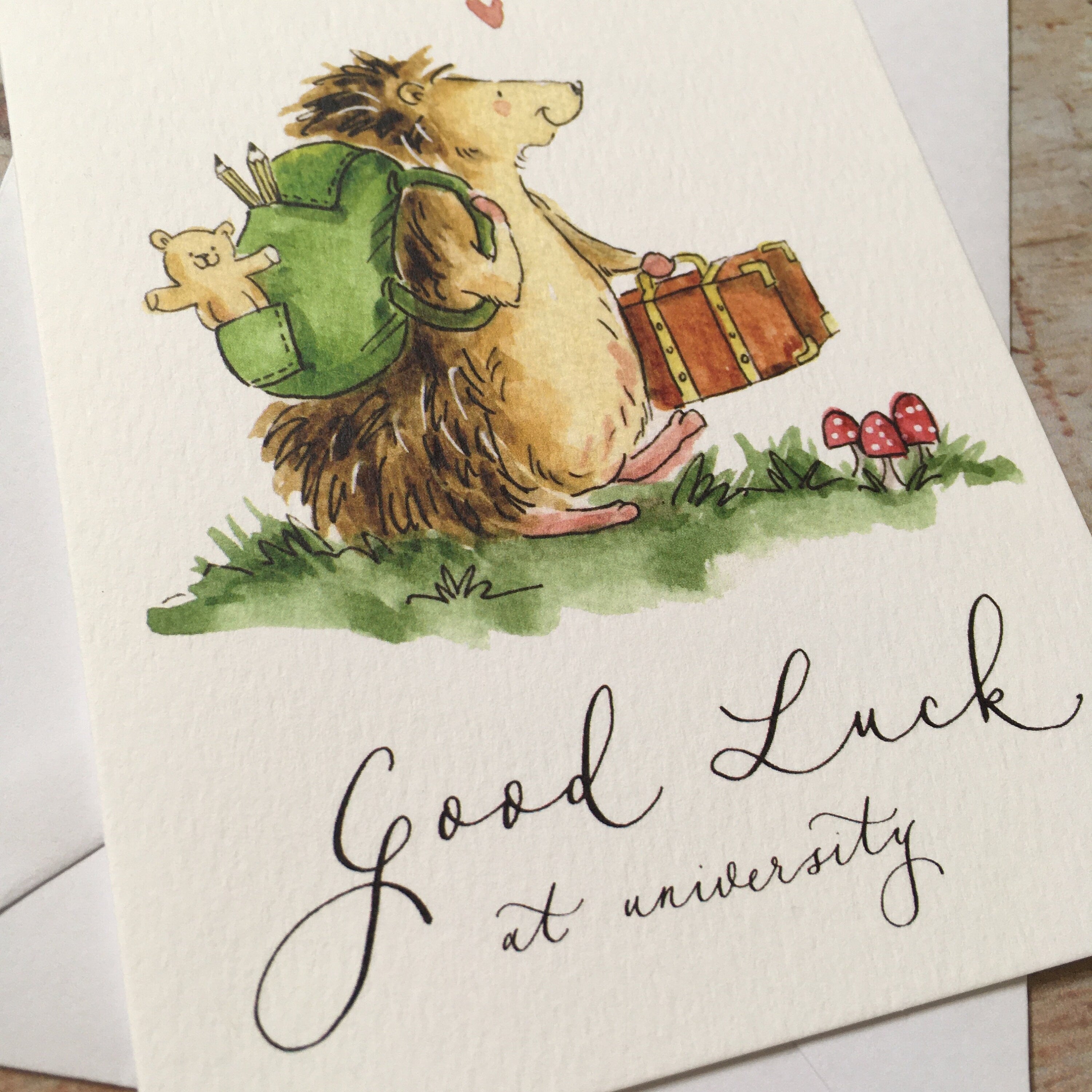 Good Luck at University Card