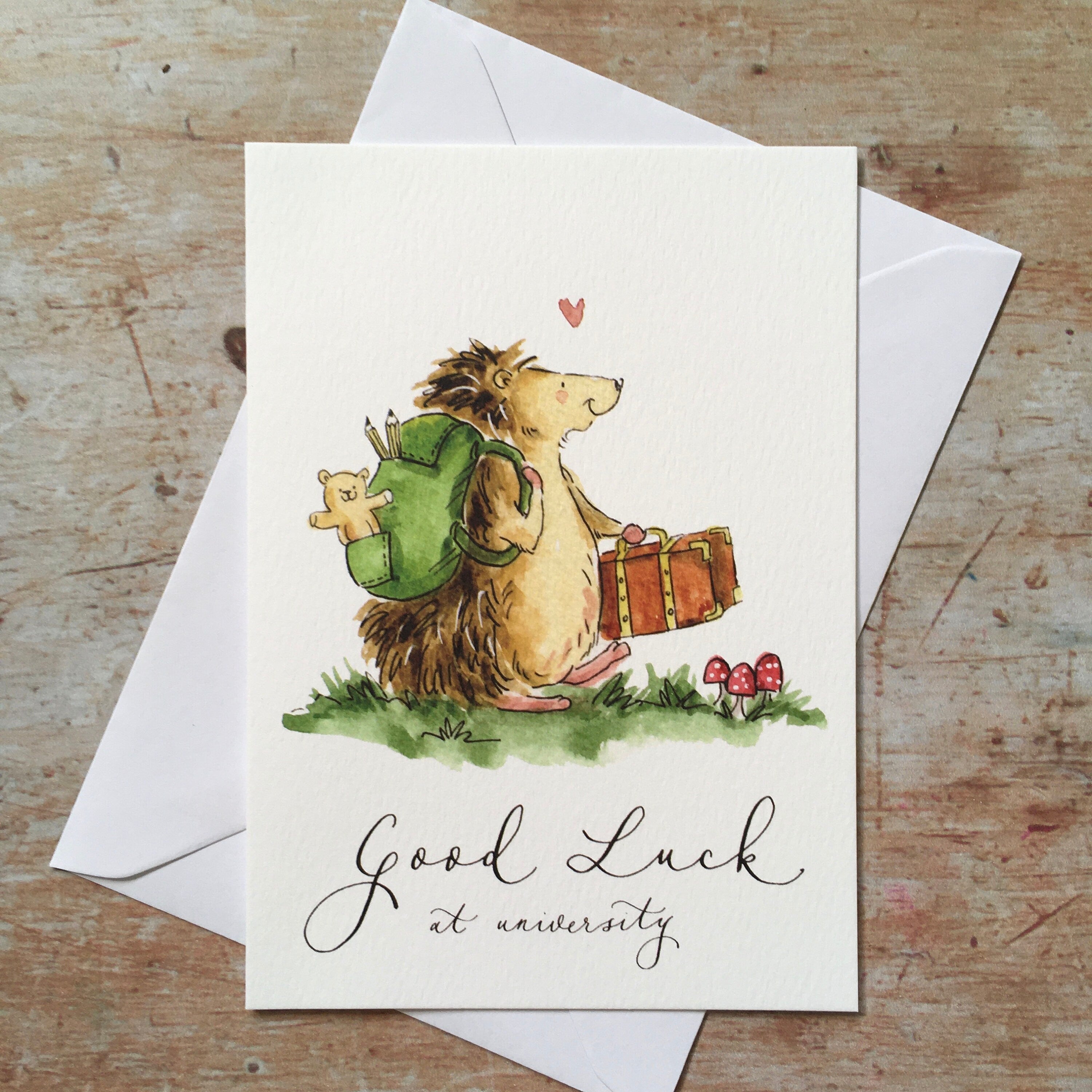 Good Luck at University Card