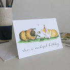 Guinea Pig Birthday Card