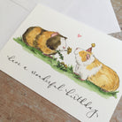 Guinea Pig Birthday Card