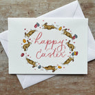 Happy Easter bunny card