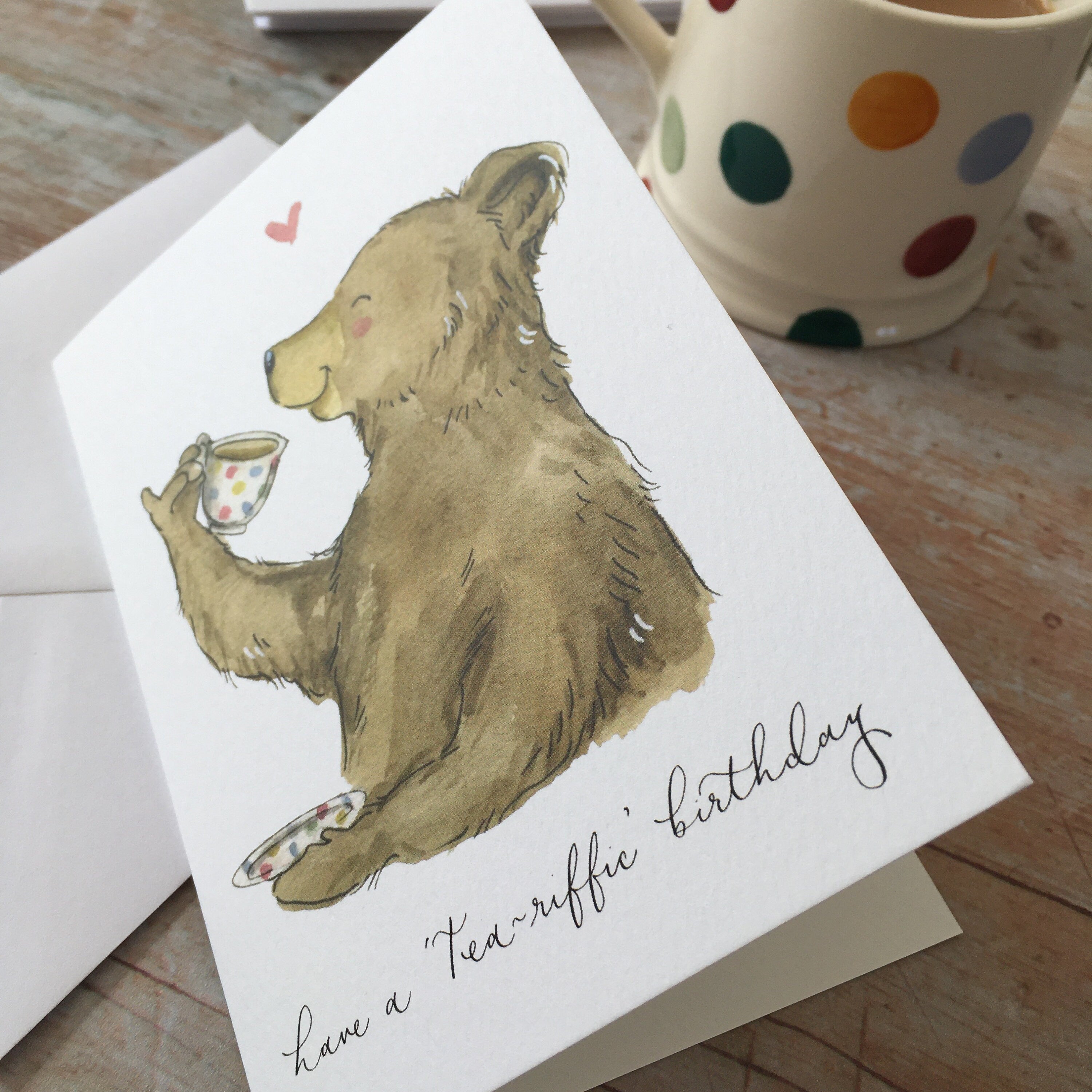 Have a Tea-riffic Birthday Card