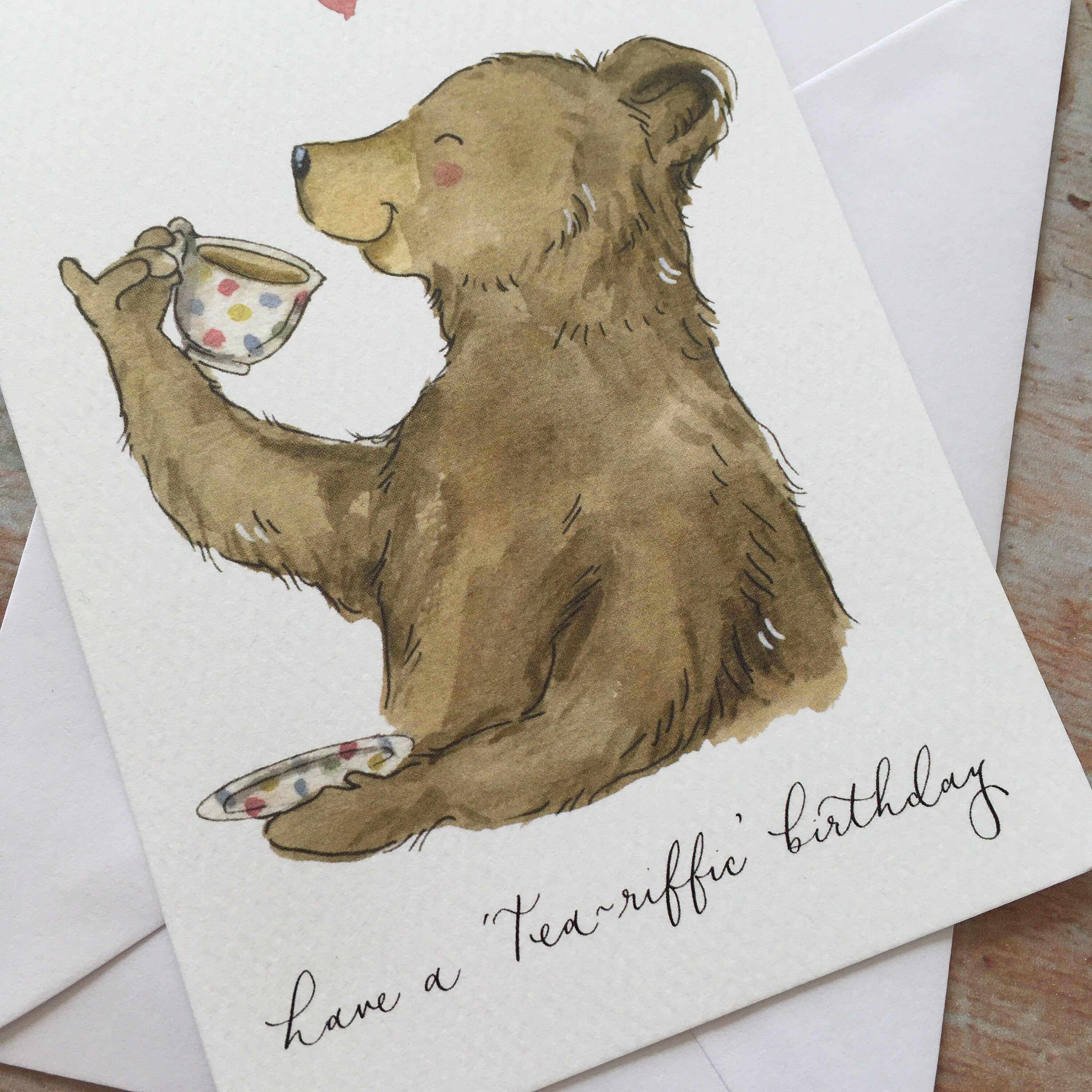 Have a Tea-riffic Birthday Card