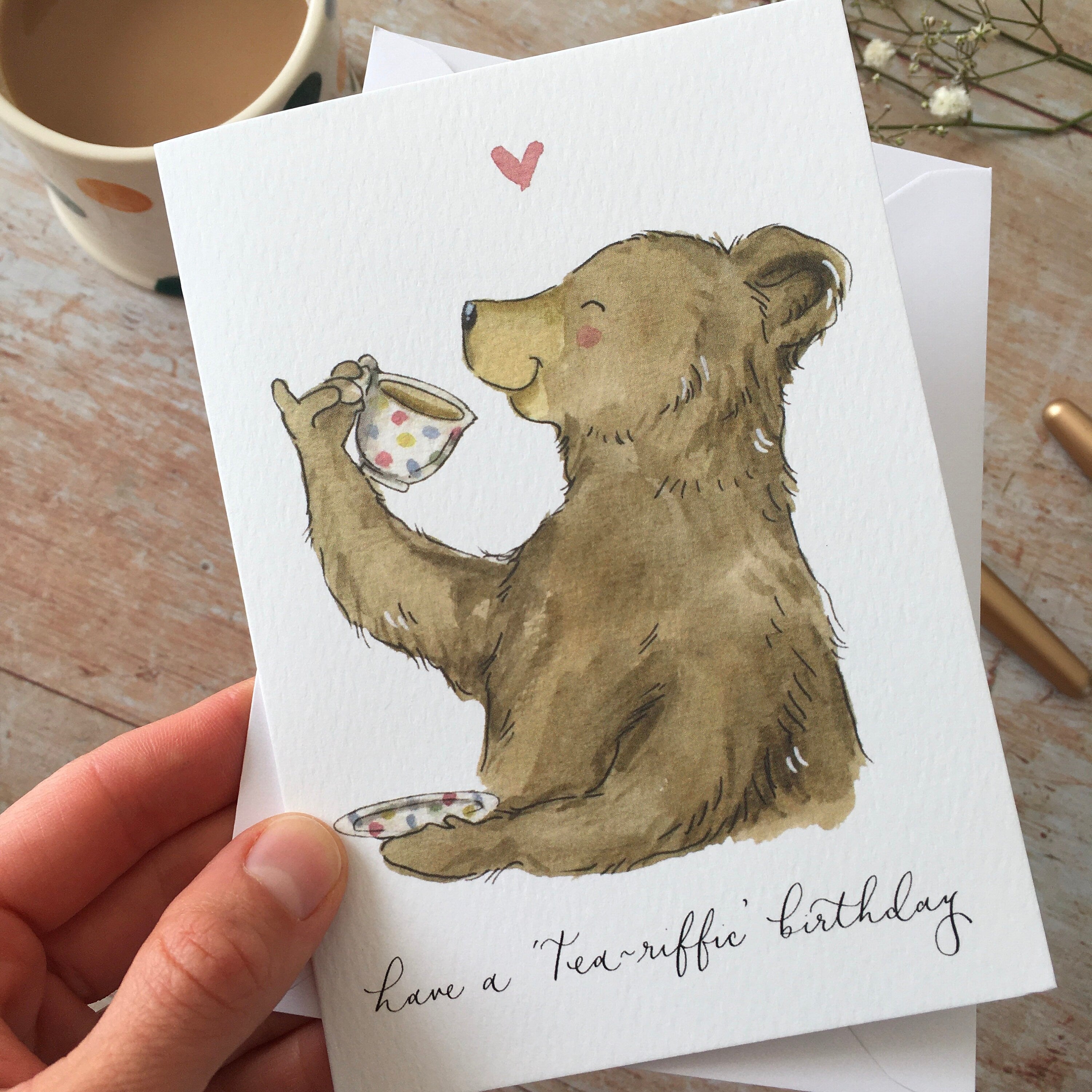 Have a Tea-riffic Birthday Card