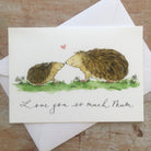 Hedgehog Mothers Day Card