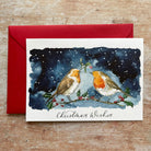 Robin Christmas Card