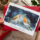 Robin Christmas Card