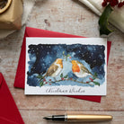 Robin Christmas Card