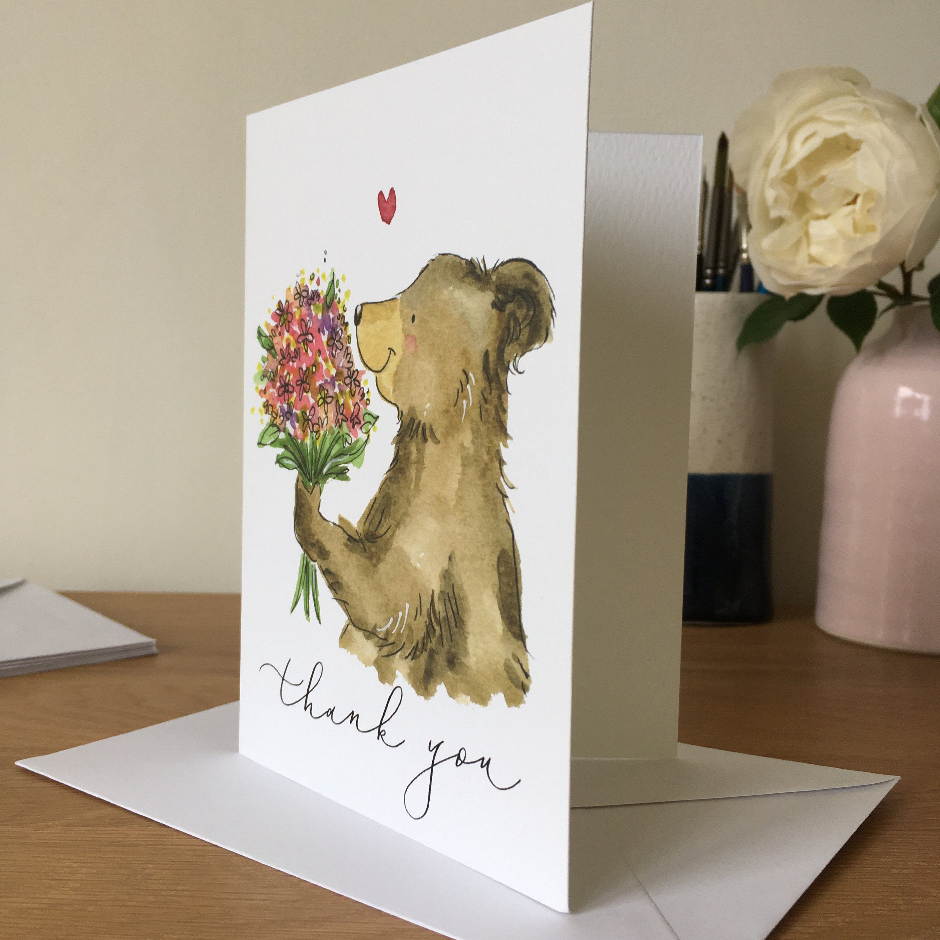 Thanks a Bunch Bear Card