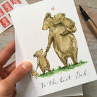To the best Dad Bear Card