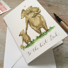 To the best Dad Bear Card