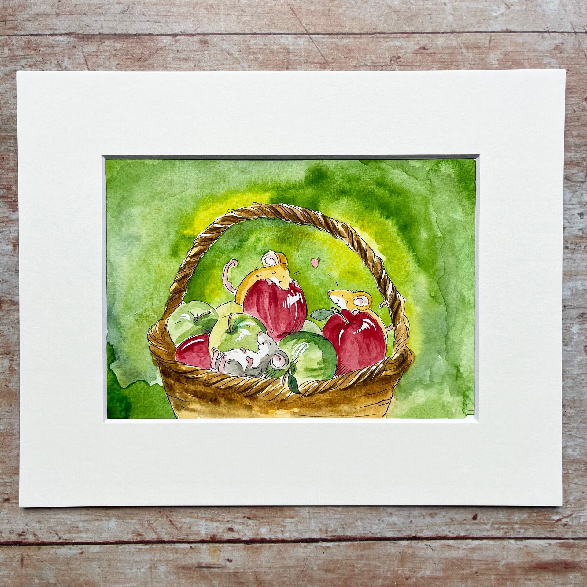 'Apple Harvest' Original Artwork
