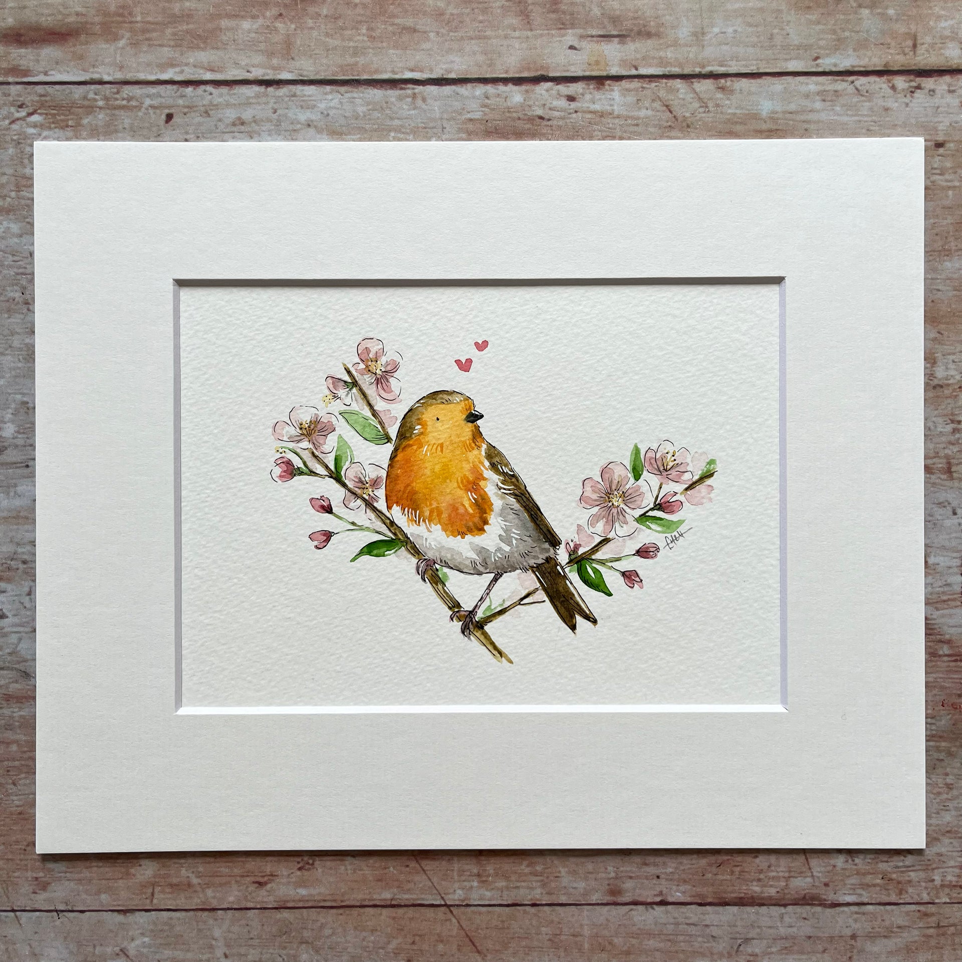 'Rowena the Robin' Original Artwork