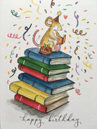 Book Lovers Birthday Card
