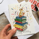 Book Lovers Birthday Card