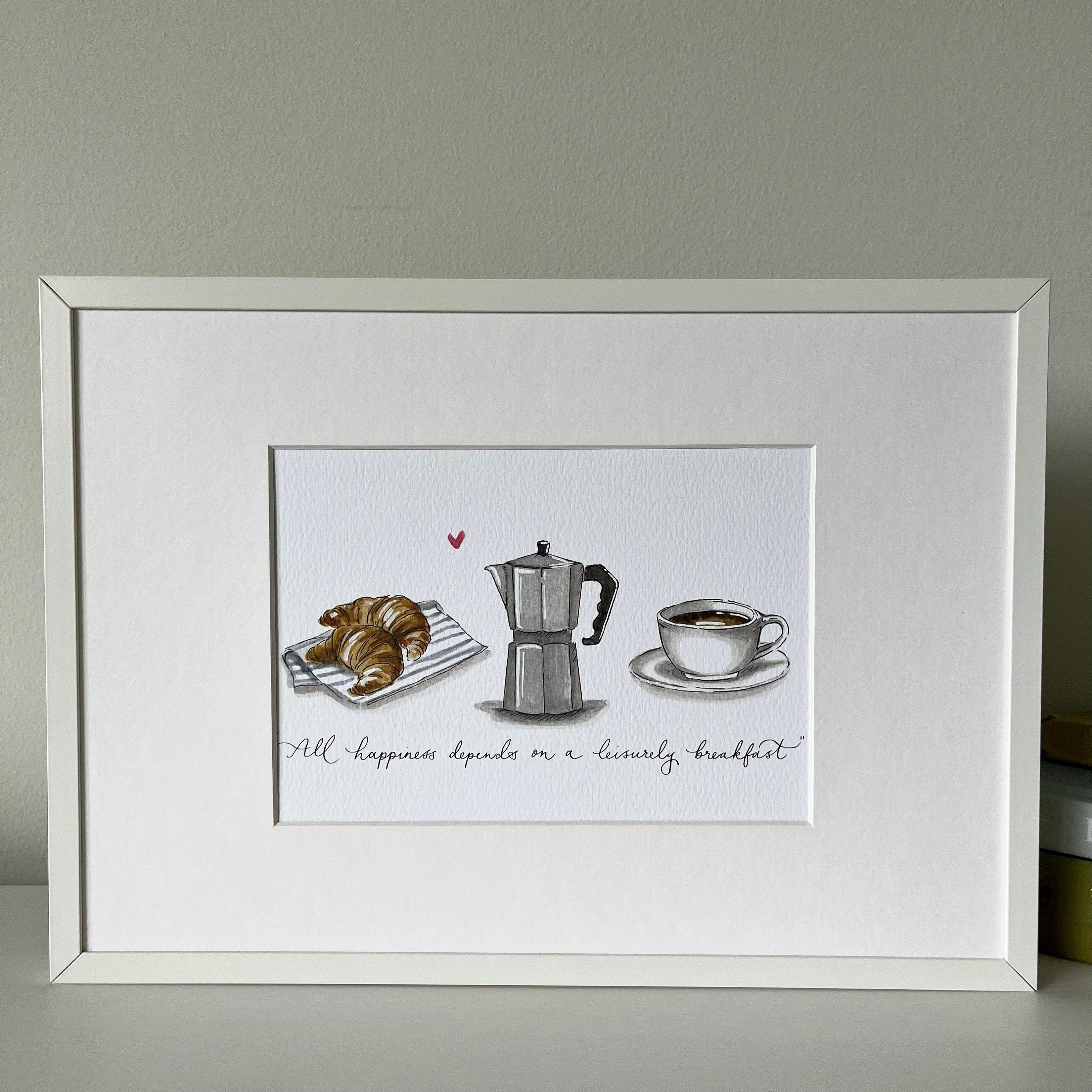 Breakfast Art Print