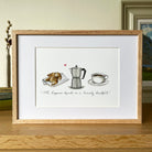 Breakfast Art Print