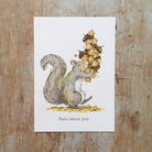 Nuts about you Valentine's Card