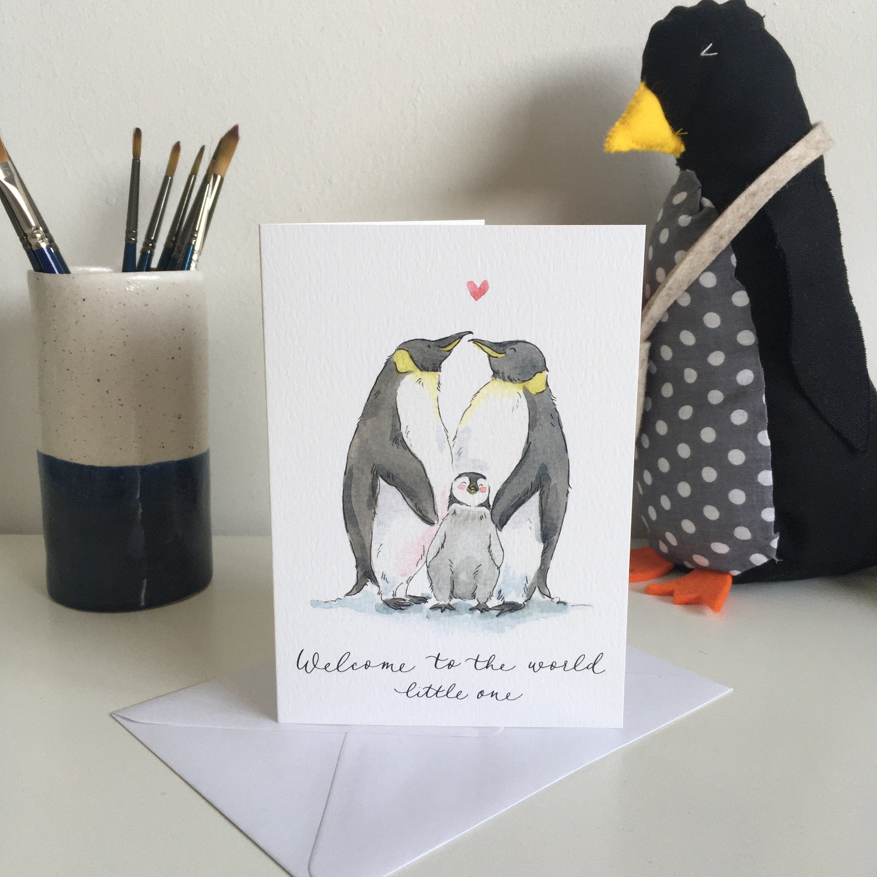 Welcome to the World New Baby Card
